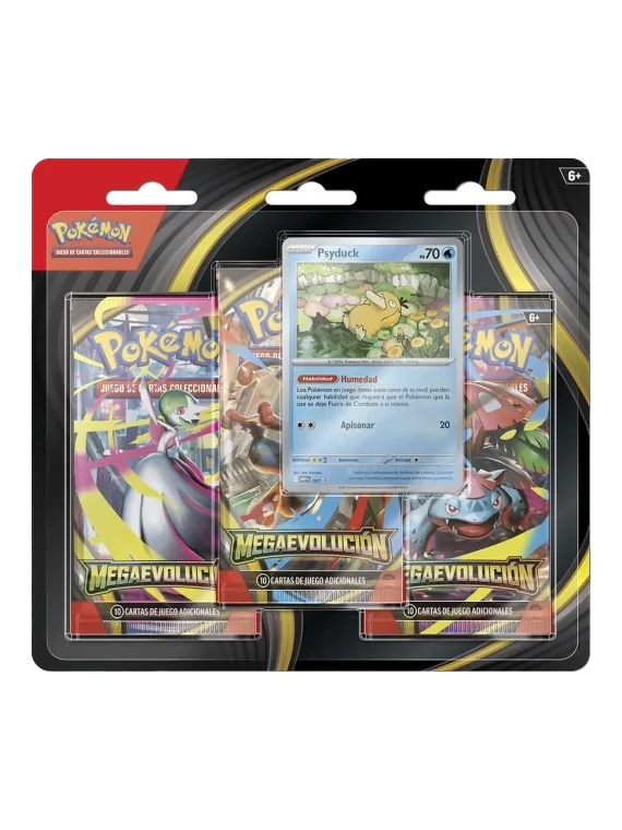 3 PACK BLISTER MEGA EVOLUTION ESPAÑOL