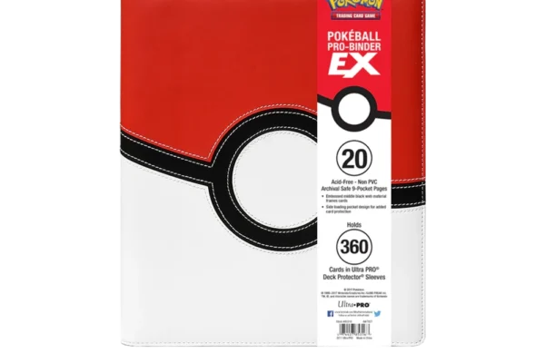 Binder ULTRA-PRO POKEBALL para 360 Cartas