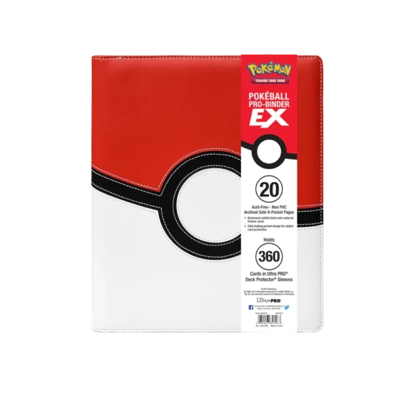 Binder ULTRA-PRO POKEBALL para 360 Cartas