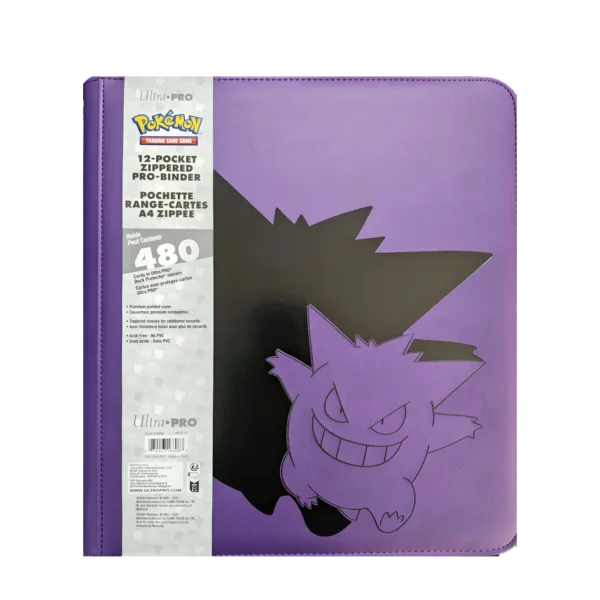 Binder ULTRA-PRO GENGAR para 480 Cartas